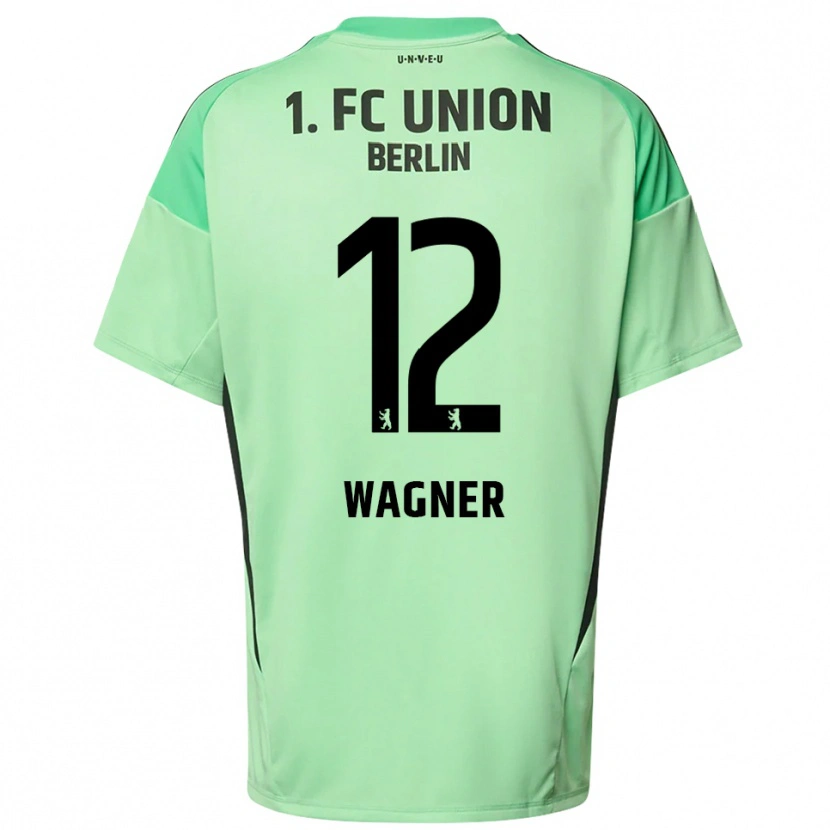 Danxen Homem Melanie Wagner #12 Preto Verde Claro Camisola Guarda-Redes 2025/26 Camisa Brasil