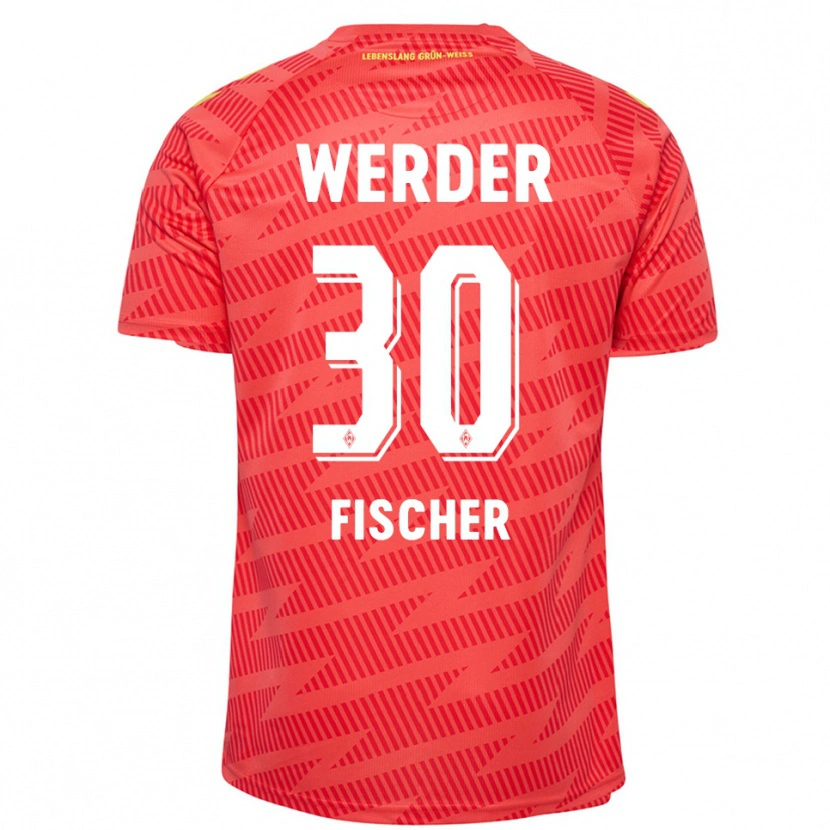 Danxen Homem Vanessa Fischer #30 Amarelo Vermelho Camisola Guarda-Redes 2025/26 Camisa Brasil