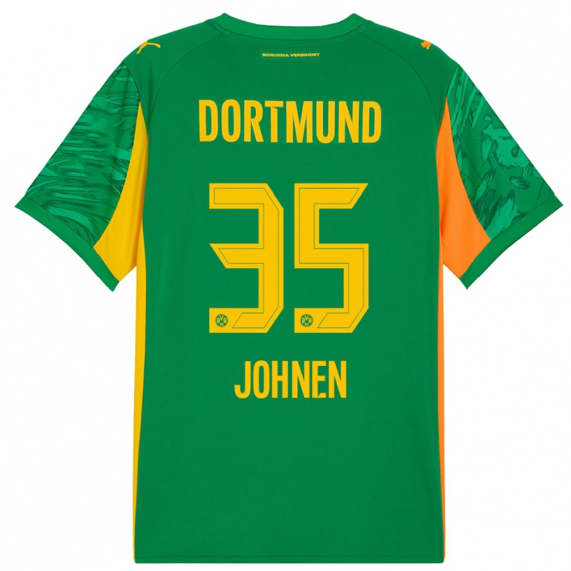 Danxen Homem Marcel Johnen #35 Verde Laranja Camisola Guarda-Redes 2025/26 Camisa Brasil