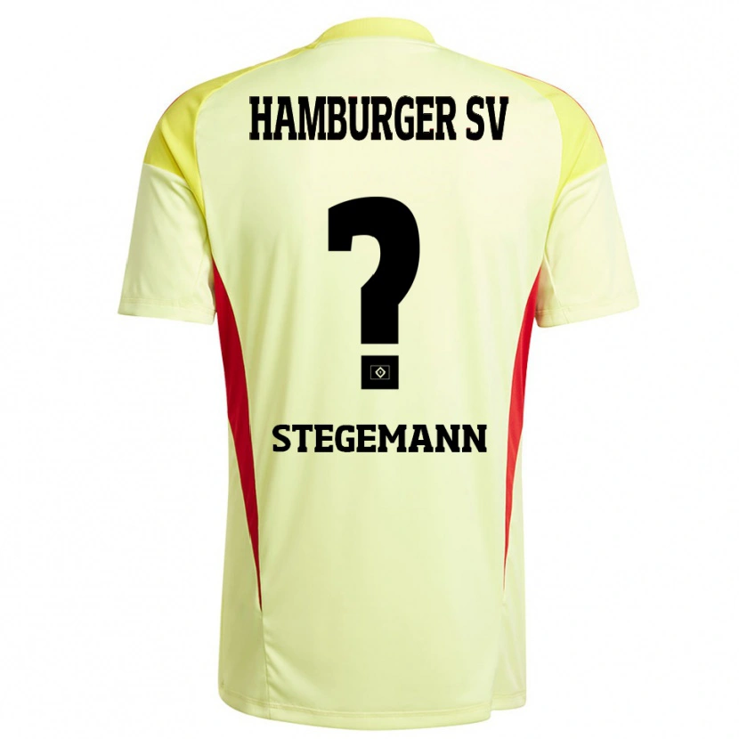 Danxen Homem Jean-Pierre Stegemann #0 Vermelho Amarelo Preto Camisola Guarda-Redes 2025/26 Camisa Brasil