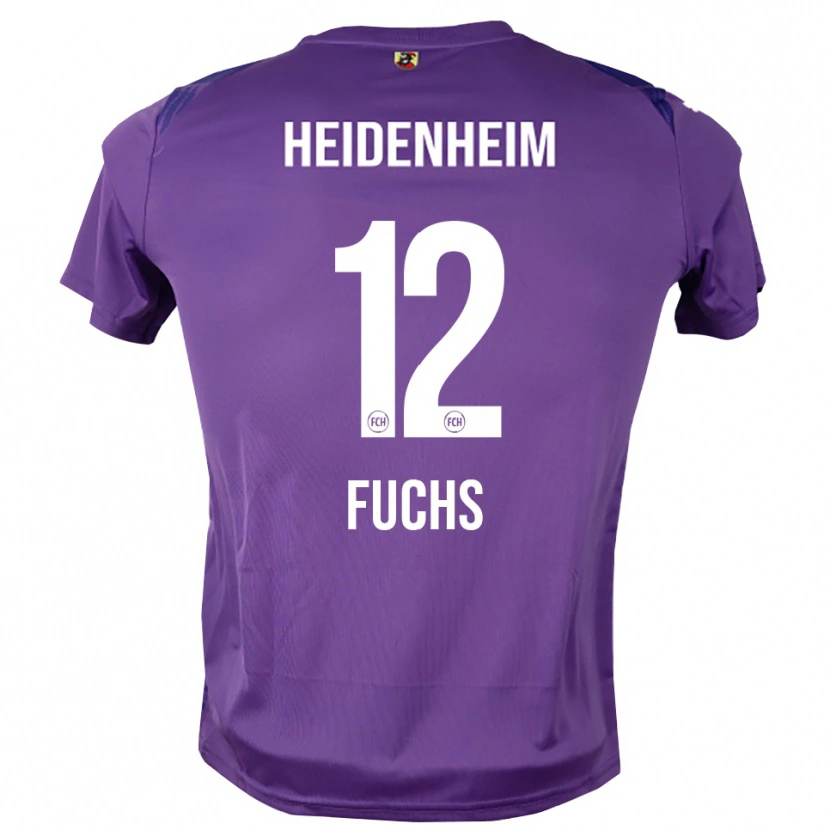 Danxen Homem Celine Fuchs #12 Orquídea Média Camisola Guarda-Redes 2025/26 Camisa Brasil
