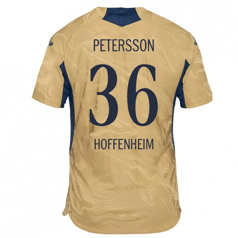 Danxen Homem Lúkas Petersson #36 Preto Tan Camisola Guarda-Redes 2025/26 Camisa Brasil