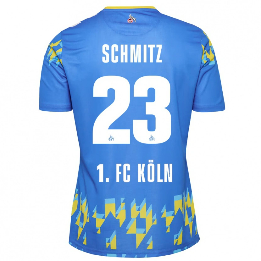 Danxen Homem Timo Schmitz #23 Azul Centáurea Camisola Guarda-Redes 2025/26 Camisa Brasil