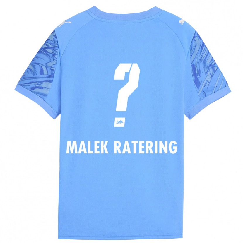 Danxen Homem Jakob Malek Ratering #0 Azul Real Vermelho Camisola Guarda-Redes 2025/26 Camisa Brasil