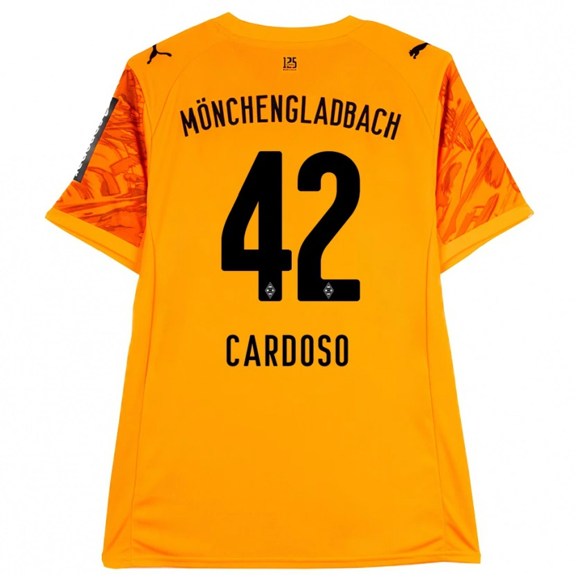 Danxen Homem Tiago Pereira Cardoso #42 Preto Amarelo Laranja Camisola Guarda-Redes 2025/26 Camisa Brasil