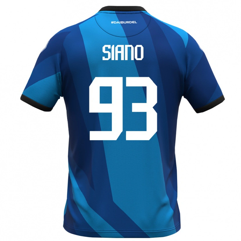 Danxen Homem Alessandro Siano #93 Azul Real Laranja Camisola Guarda-Redes 2025/26 Camisa Brasil