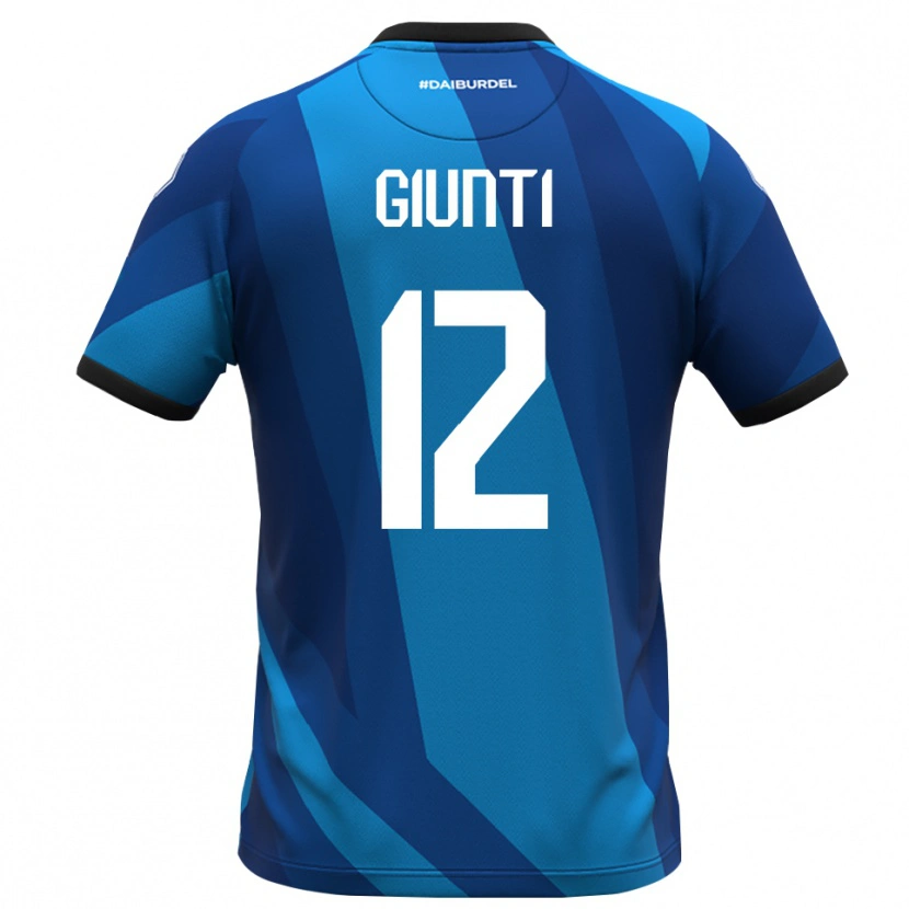 Danxen Homem Alessandro Giunti #12 Azul Real Laranja Camisola Guarda-Redes 2025/26 Camisa Brasil