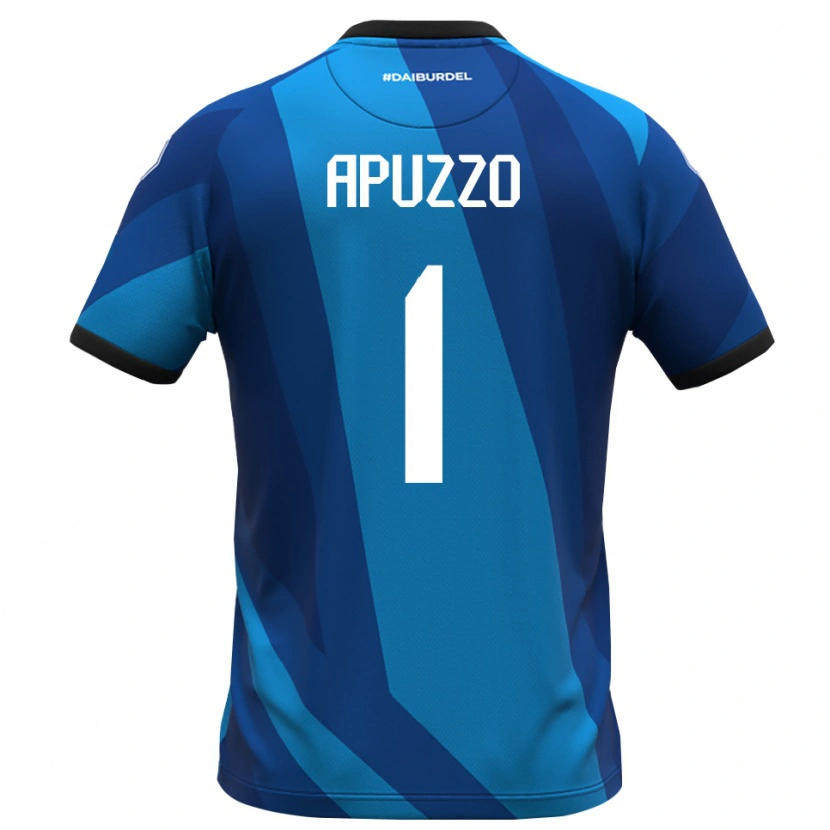 Danxen Homem Davide Apuzzo #1 Azul Real Laranja Camisola Guarda-Redes 2025/26 Camisa Brasil