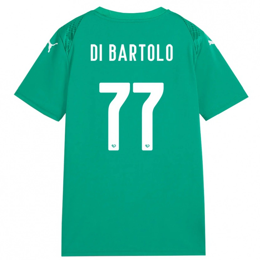 Danxen Homem Francesco Di Bartolo #77 Verde Mar Branco Camisola Guarda-Redes 2025/26 Camisa Brasil