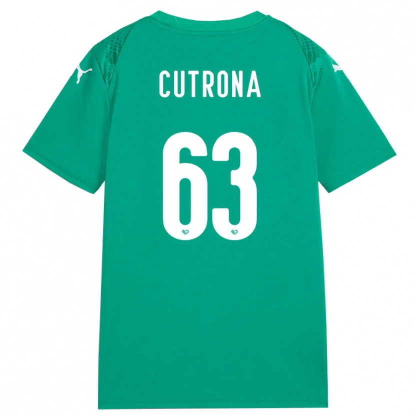 Danxen Homem Francesco Cutrona #63 Verde Mar Branco Camisola Guarda-Redes 2025/26 Camisa Brasil