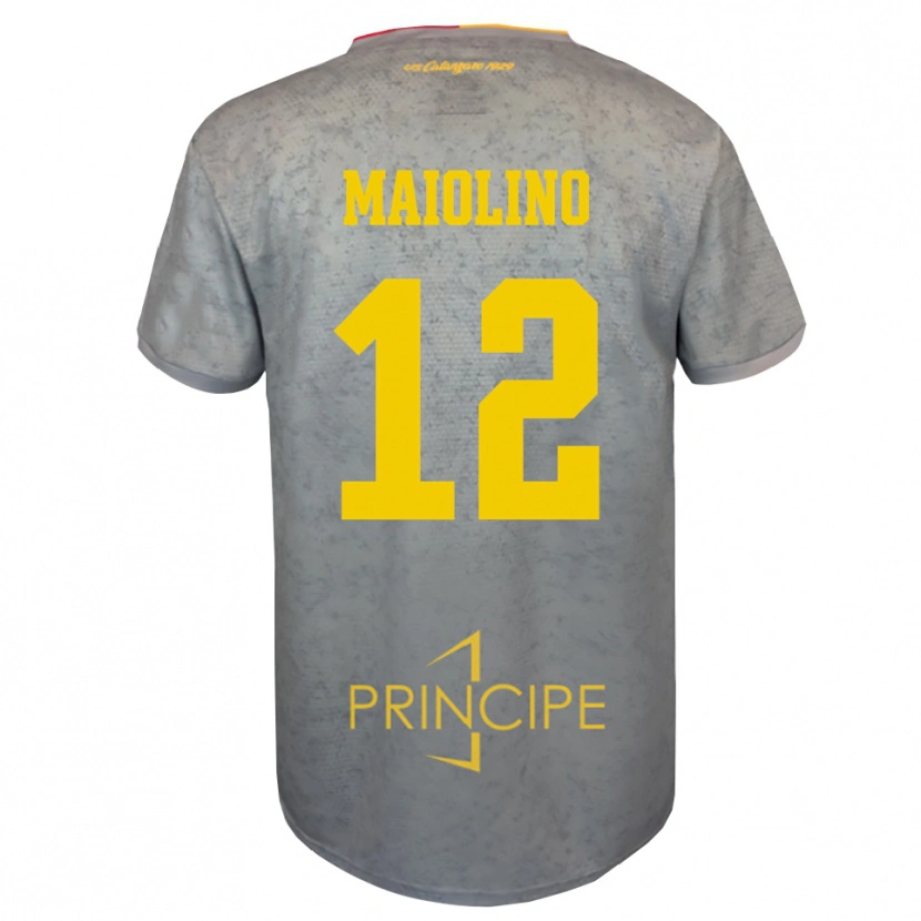 Danxen Homem Alex Maiolino #12 Prata Marrom Arenoso Camisola Guarda-Redes 2025/26 Camisa Brasil