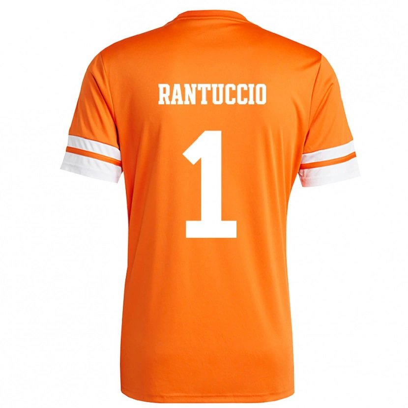 Danxen Homem Carmelo Rantuccio #1 Laranja Branco Camisola Guarda-Redes 2025/26 Camisa Brasil