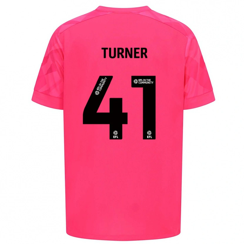 Danxen Homem Matthew Turner #41 Rosa Rose Camisola Guarda-Redes 2025/26 Camisa Brasil