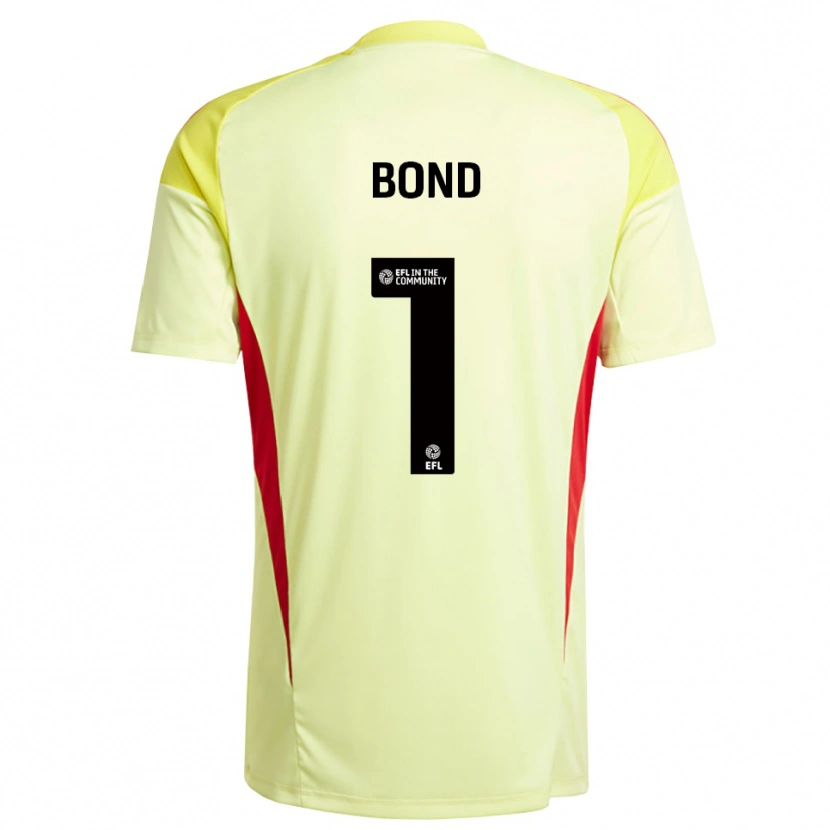 Danxen Homem Abbi Bond #1 Amarelo Claro Camisola Guarda-Redes 2025/26 Camisa Brasil