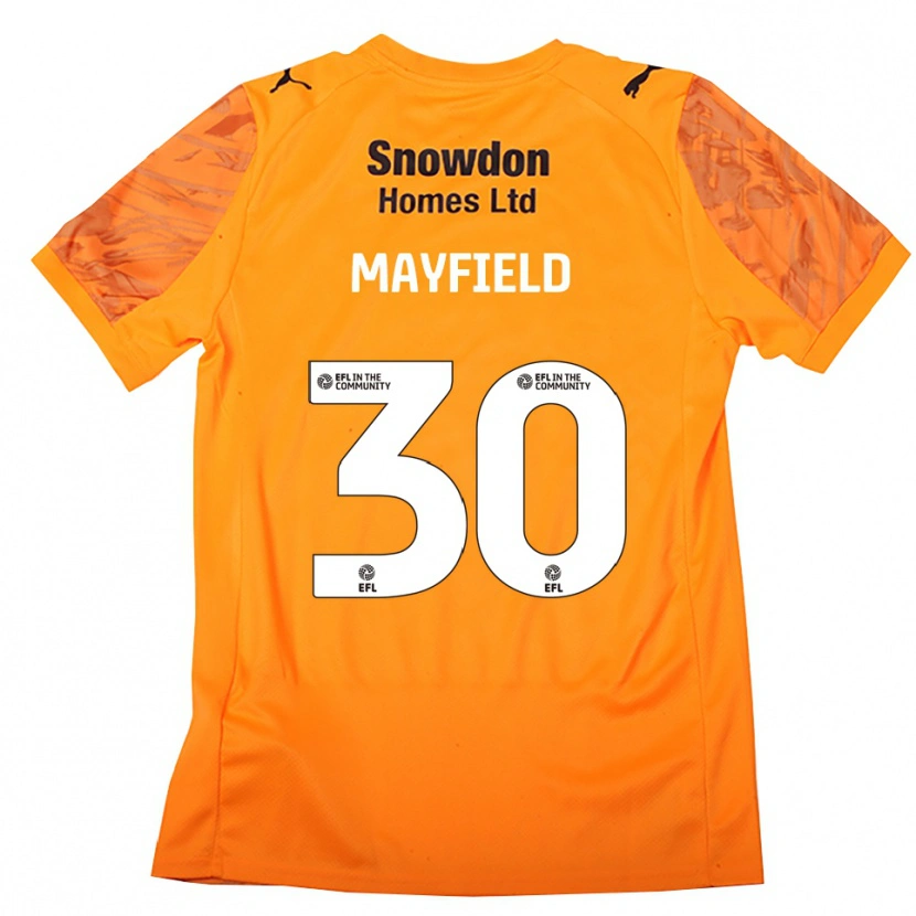 Danxen Homem Holly Mayfield #30 Preto Laranja Camisola Guarda-Redes 2025/26 Camisa Brasil