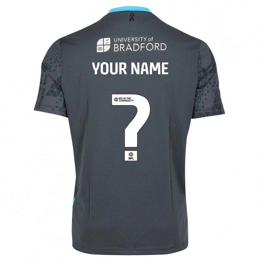 Danxen Homem Bradford City Cinza Preto Camisola Guarda-Redes 2025/26 Camisa Brasil