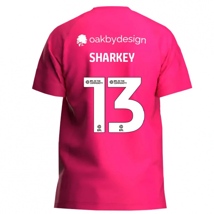 Danxen Homem Toby Sharkey #13 Magenta Camisola Guarda-Redes 2025/26 Camisa Brasil