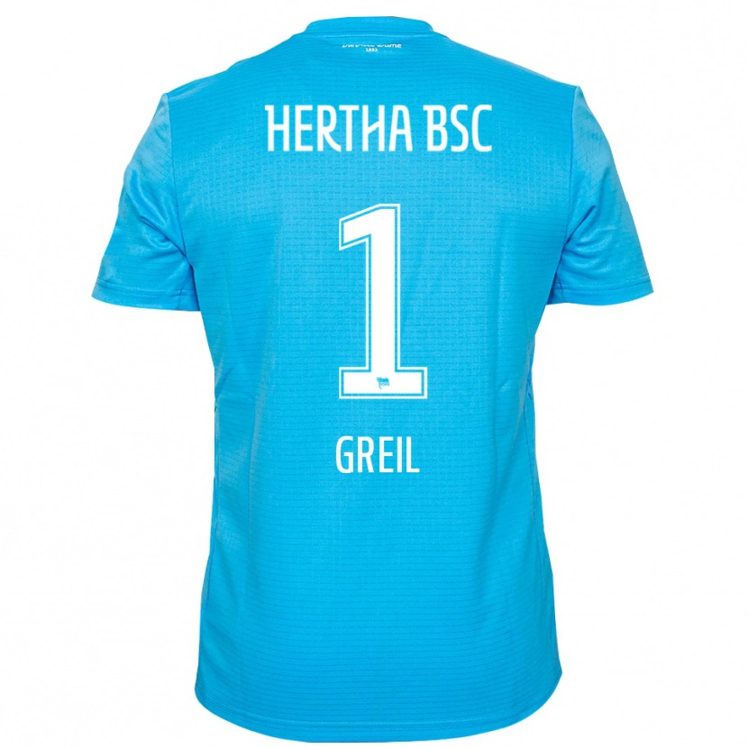 Danxen Homem Luis Greil #1 Azul Claro Branco Camisola Guarda-Redes 2025/26 Camisa Brasil