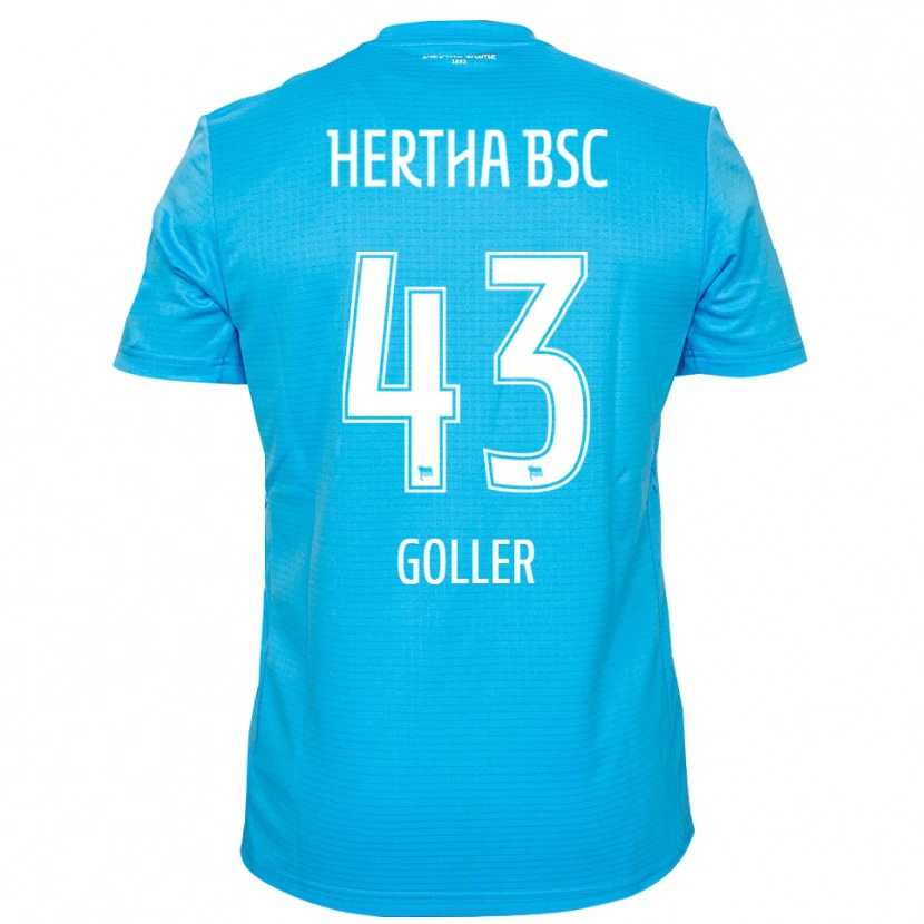 Danxen Homem Tim Goller #43 Azul Claro Branco Camisola Guarda-Redes 2025/26 Camisa Brasil