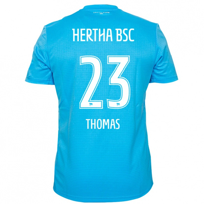 Danxen Homem Aaliyah Thomas #23 Azul Claro Branco Camisola Guarda-Redes 2025/26 Camisa Brasil