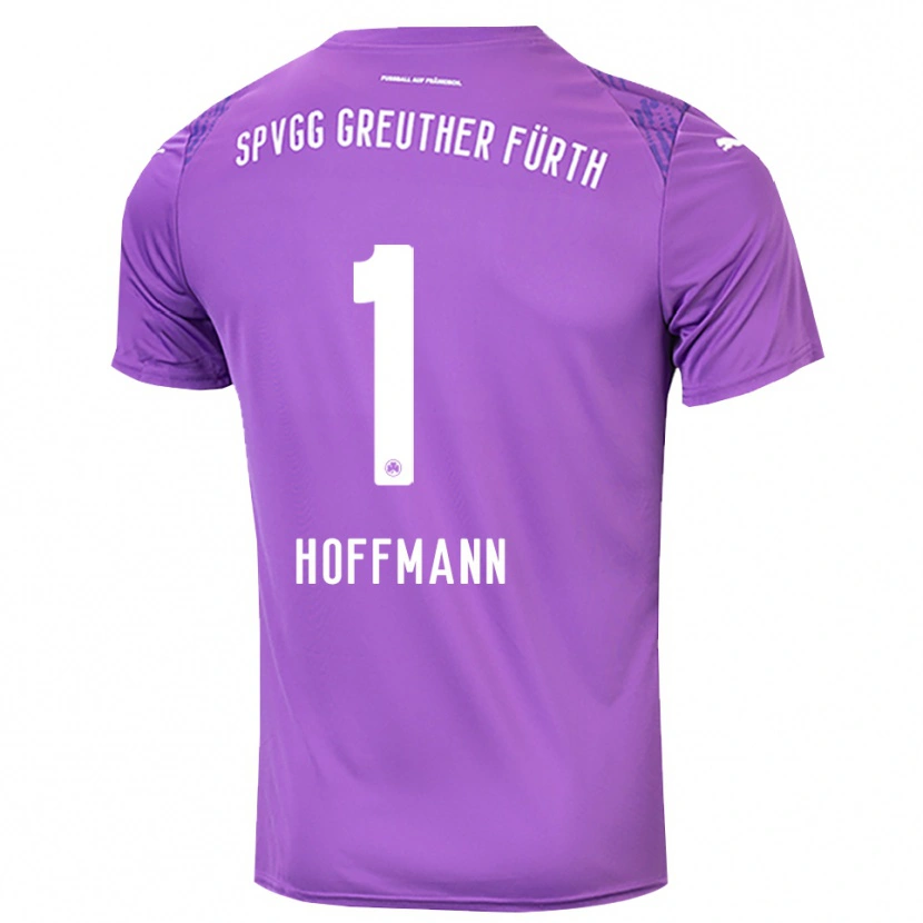 Danxen Homem Simon Hoffmann #1 Roxo Branco Camisola Guarda-Redes 2025/26 Camisa Brasil