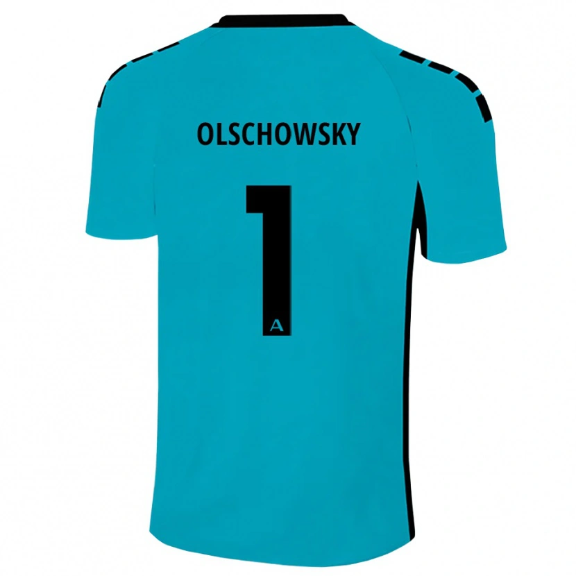 Danxen Homem Jan Olschowsky #1 Ciano Camisola Guarda-Redes 2025/26 Camisa Brasil