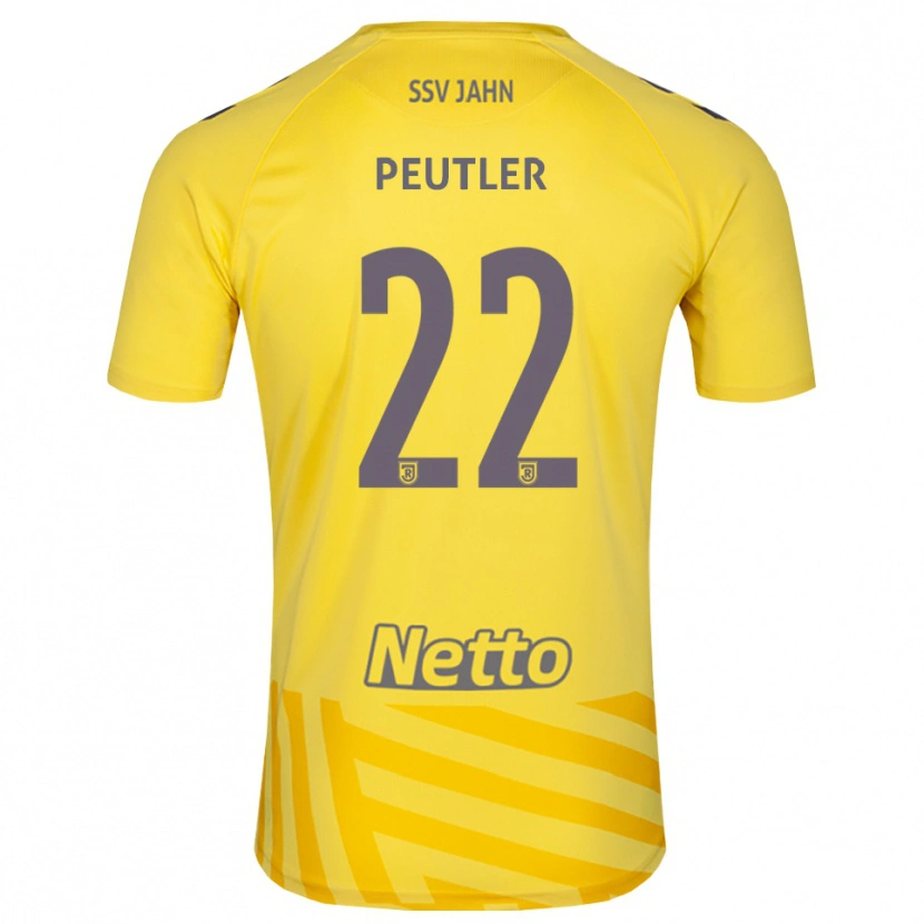 Danxen Homem Julio Peutler #22 Amarelo Cinza Camisola Guarda-Redes 2025/26 Camisa Brasil
