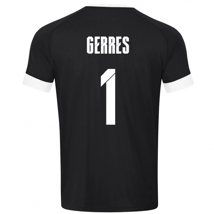 Danxen Homem Romero Gerres #1 Preto Branco Camisola Guarda-Redes 2025/26 Camisa Brasil