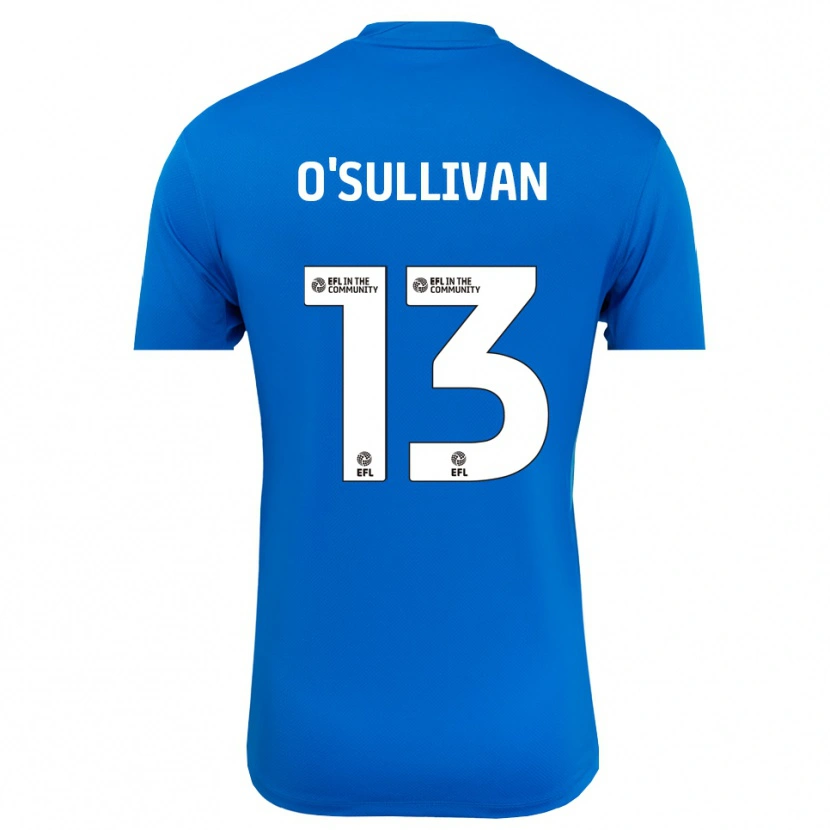Danxen Homem William O'Sullivan #13 Azul Branco Camisola Guarda-Redes 2025/26 Camisa Brasil