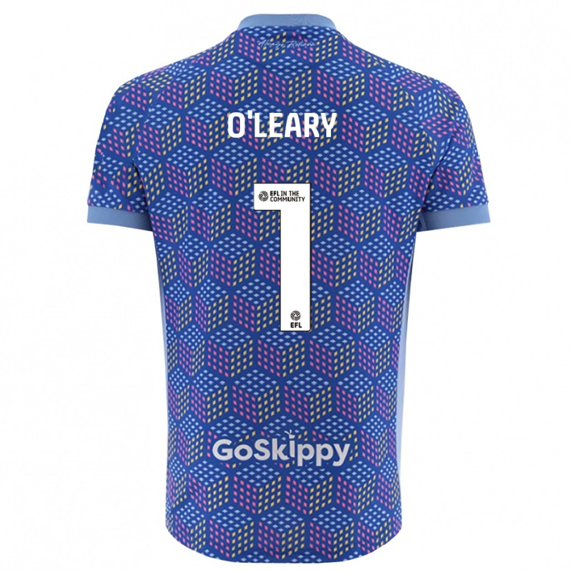 Danxen Homem Max O'Leary #1 Azul Preto Camisola Guarda-Redes 2025/26 Camisa Brasil