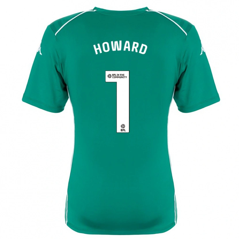 Danxen Homem Archie Howard #1 Verde Branco Camisola Guarda-Redes 2025/26 Camisa Brasil