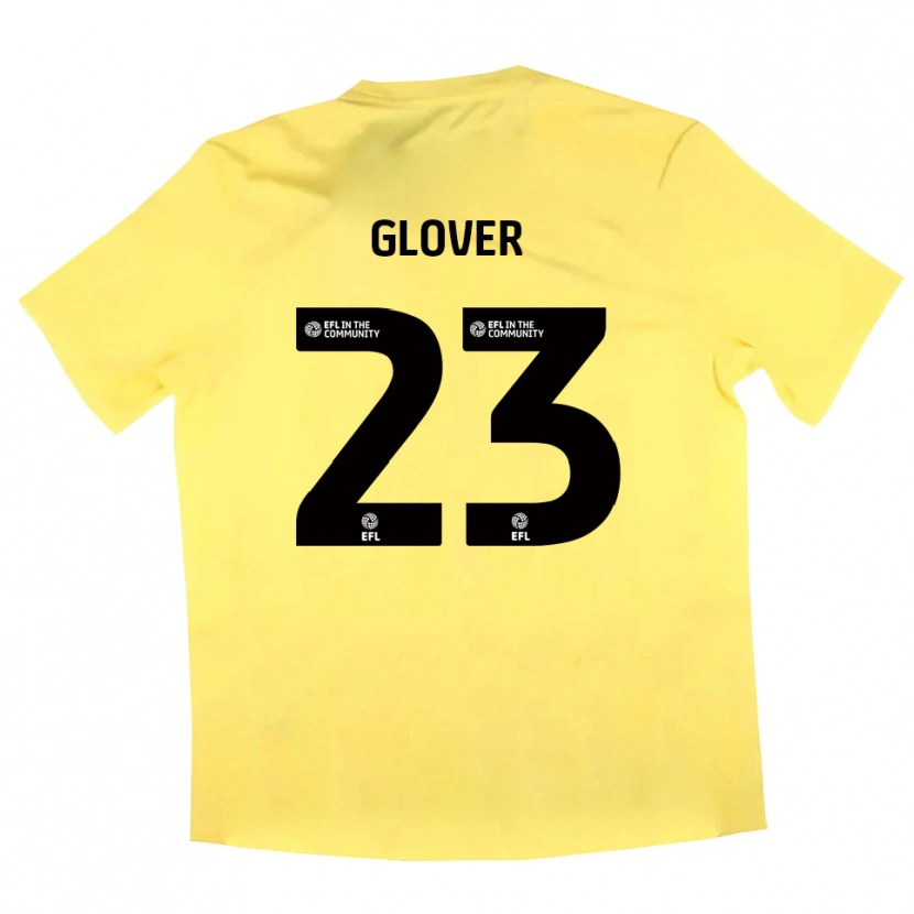 Danxen Homem Tom Glover #23 Amarelo Preto Camisola Guarda-Redes 2025/26 Camisa Brasil