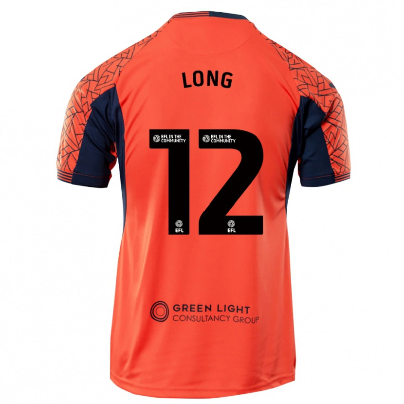 Danxen Homem George Long #12 Preto Laranja Camisola Guarda-Redes 2025/26 Camisa Brasil