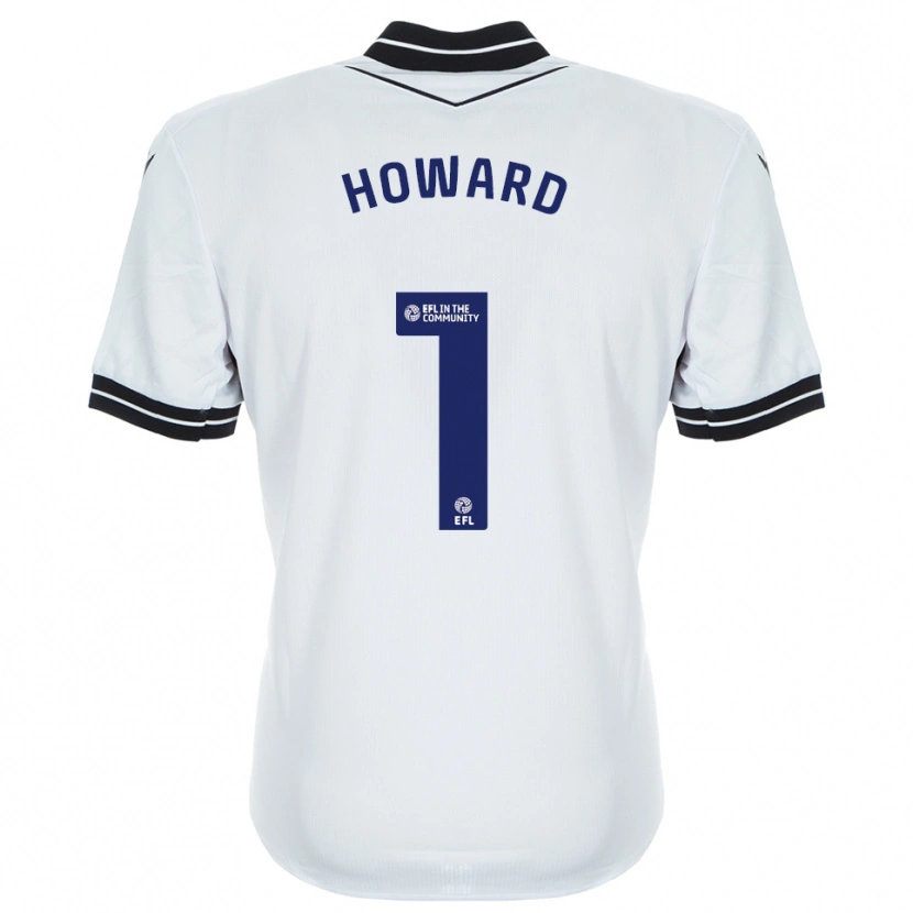 Danxen Homem Beth Howard #1 Azul Real Branco Camisola Guarda-Redes 2025/26 Camisa Brasil