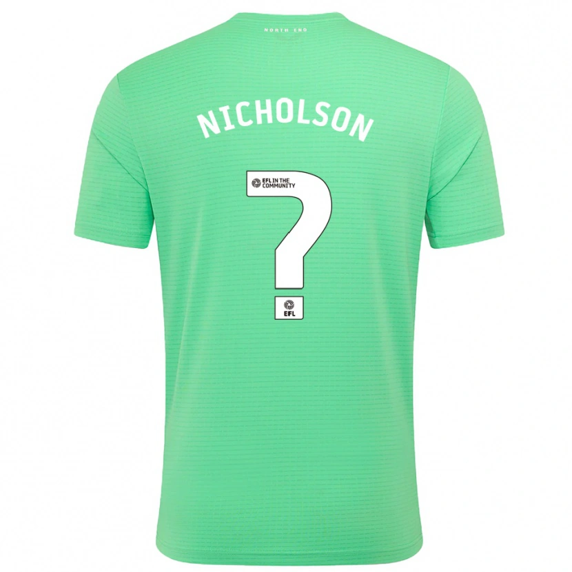 Danxen Homem Joseph Nicholson #0 Turquesa Pastel Camisola Guarda-Redes 2025/26 Camisa Brasil