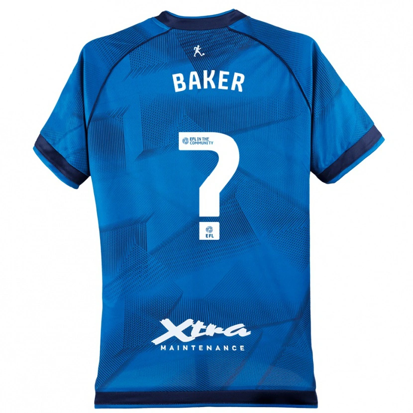 Danxen Homem Faye Baker #0 Azul Branco Camisola Guarda-Redes 2025/26 Camisa Brasil