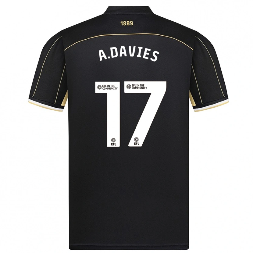 Danxen Homem Adam Davies #17 Marrom Preto Camisola Guarda-Redes 2025/26 Camisa Brasil
