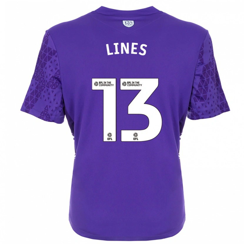 Danxen Homem Jack Lines #13 Branco Roxo Camisola Guarda-Redes 2025/26 Camisa Brasil