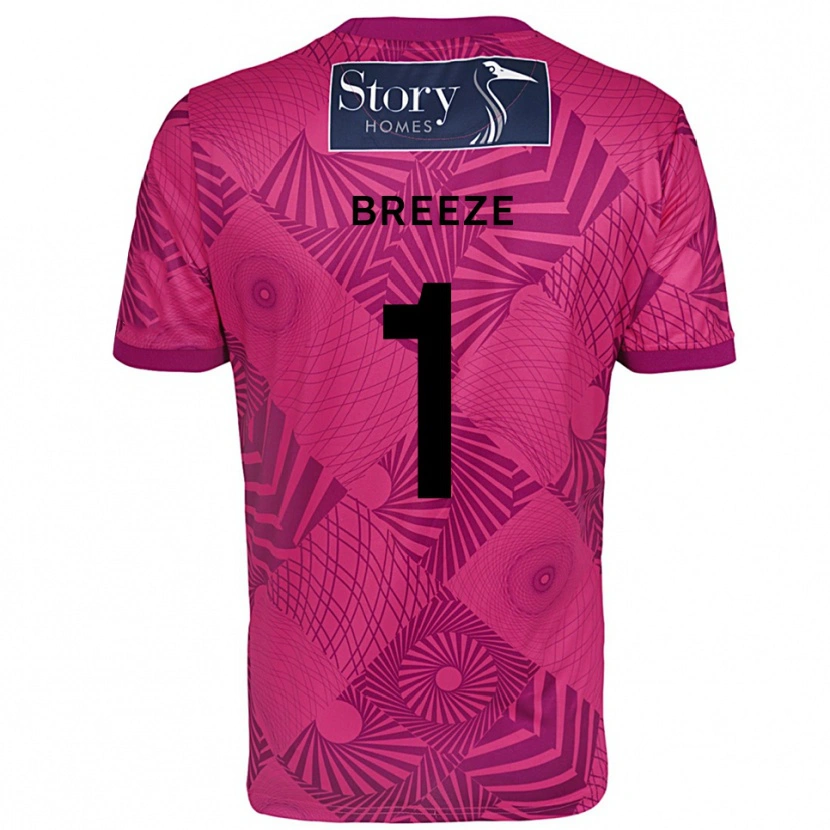 Danxen Homem Gabriel Breeze #1 Magenta Roxo Camisola Guarda-Redes 2025/26 Camisa Brasil