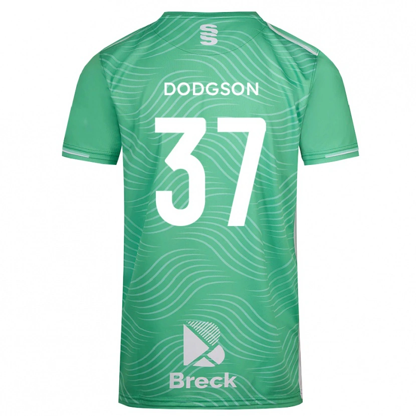 Danxen Homem Ewan Dodgson #37 Turquesa Médio Camisola Guarda-Redes 2025/26 Camisa Brasil