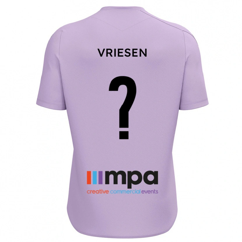 Danxen Homem Fabian Vriesen #0 Violeta Preto Camisola Guarda-Redes 2025/26 Camisa Brasil