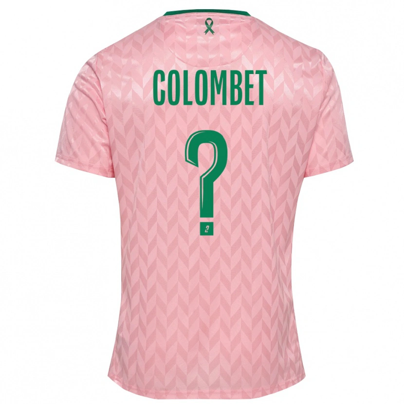 Danxen Homem Alexis Colombet #0 Verde Rosa Camisola Guarda-Redes 2025/26 Camisa Brasil