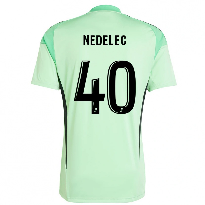 Danxen Homem Aymerick Nedelec #40 Preto Verde Claro Camisola Guarda-Redes 2025/26 Camisa Brasil