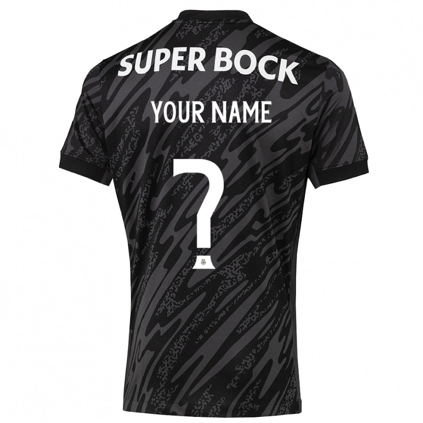 Danxen Homem Sporting CP Cinza Preto Branco Camisola Guarda-Redes 2025/26 Camisa Brasil