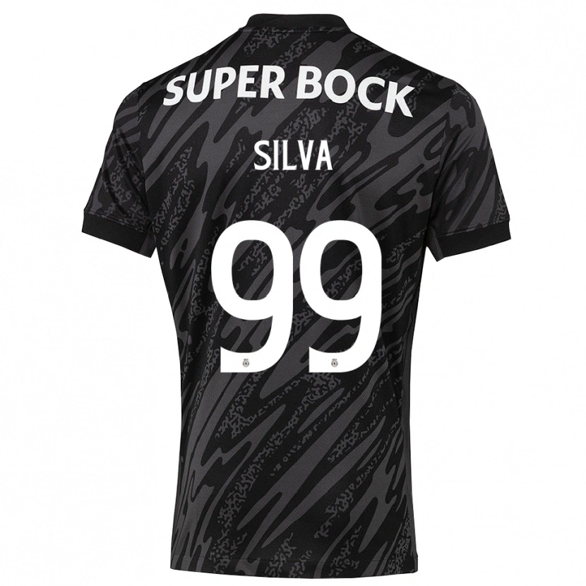 Danxen Homem Francisco Silva #99 Cinza Preto Branco Camisola Guarda-Redes 2025/26 Camisa Brasil