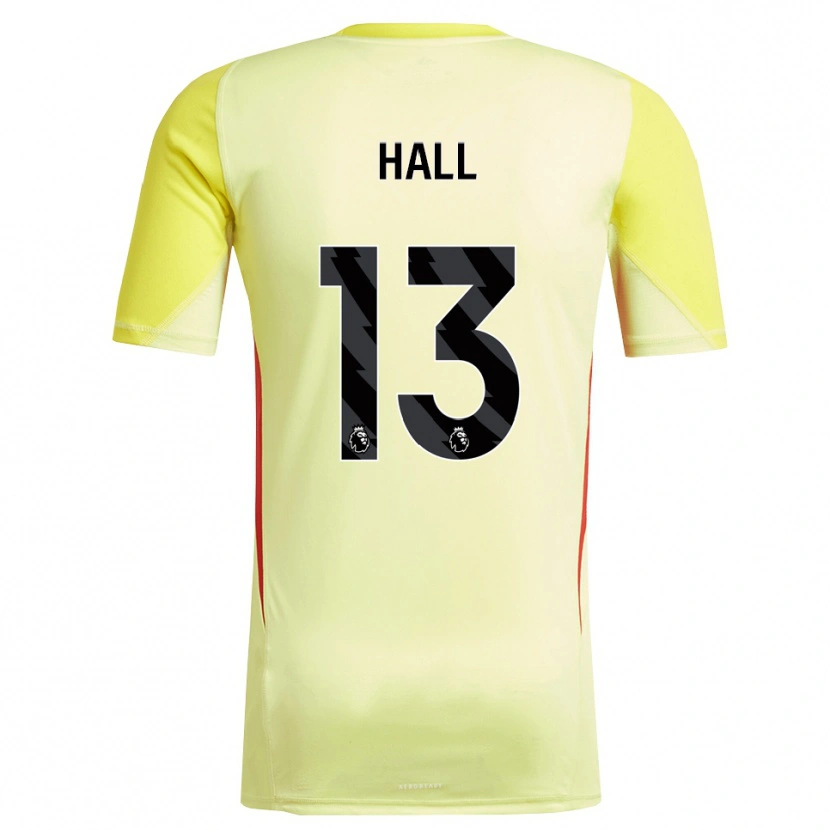 Danxen Homem Bailey Hall #13 Amarelo Vermelho Camisola Guarda-Redes 2025/26 Camisa Brasil