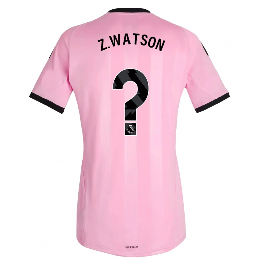 Danxen Homem Zac Watson #0 Rosa Preto Camisola Guarda-Redes 2025/26 Camisa Brasil