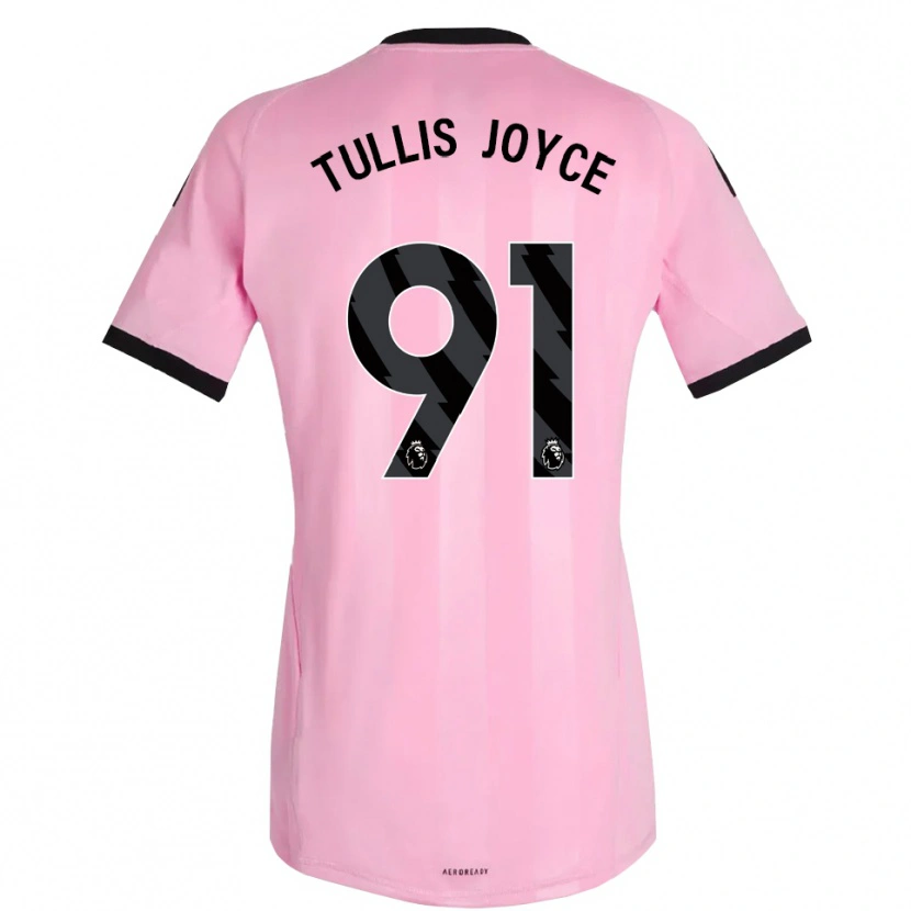 Danxen Homem Phallon Tullis-Joyce #91 Rosa Preto Camisola Guarda-Redes 2025/26 Camisa Brasil