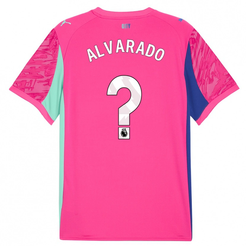 Danxen Homem Lucas Alvarado #0 Rosa Rosa Camisola Guarda-Redes 2025/26 Camisa Brasil