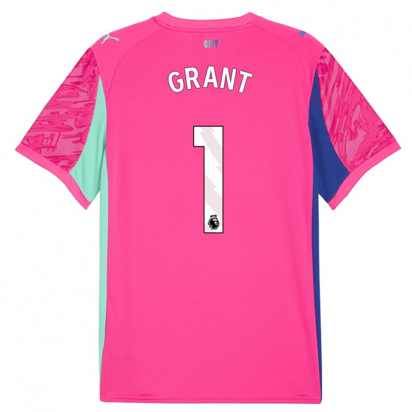 Danxen Homem True Grant #1 Rosa Rosa Camisola Guarda-Redes 2025/26 Camisa Brasil